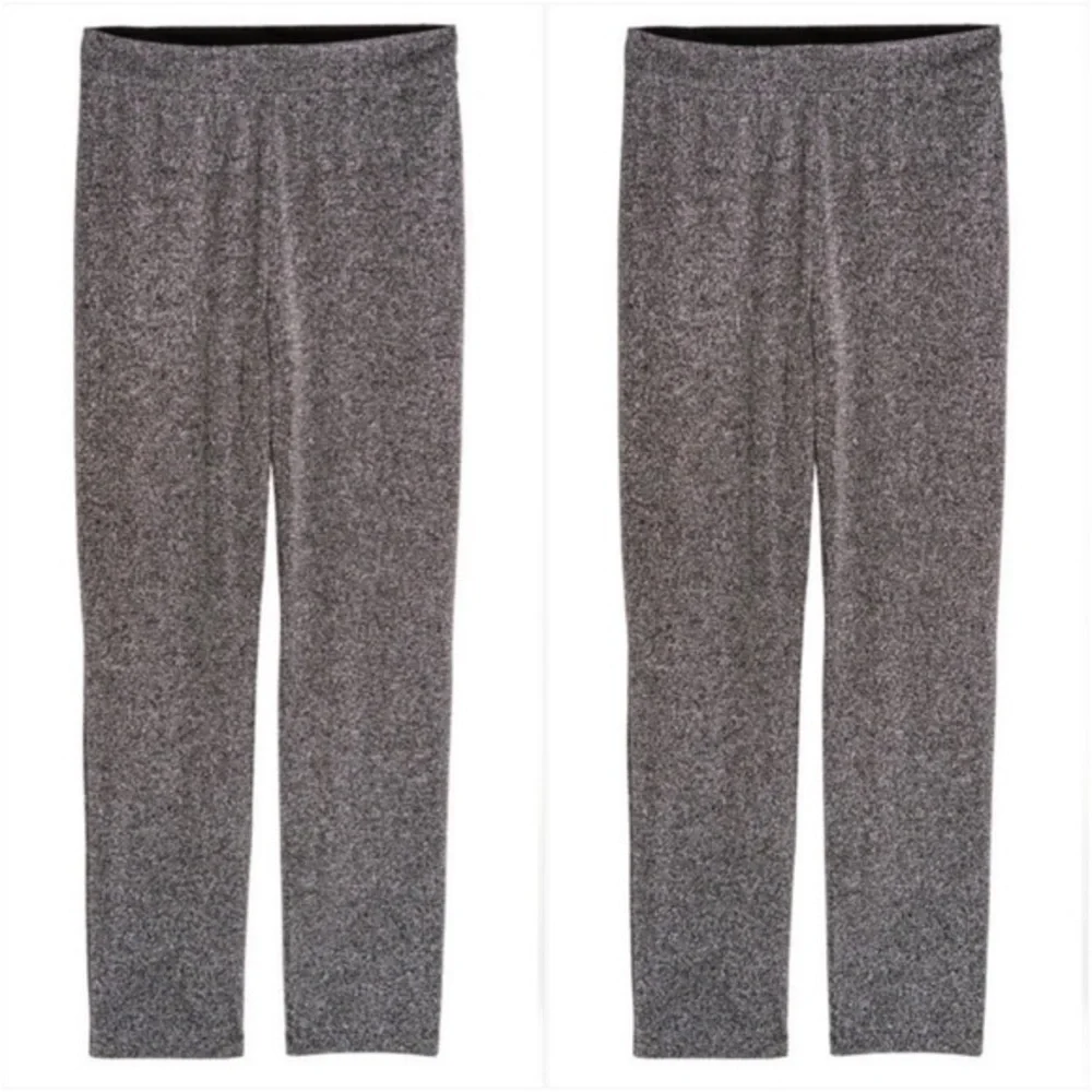 H&M glitter skinny ankle pants - Picture 1 of 2